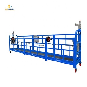 Plateforme de travail suspendue en aluminium Zlp630, nacelle élévatrice Zlp800 pour le <span class=keywords><strong>nettoyage</strong></span> des fenêtres des immeubles de grande hauteur - Product Image 4