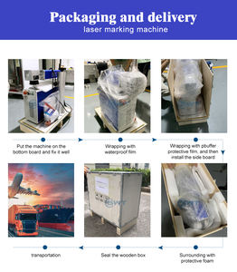 SWT 대형 포맷 300x300mm 분할형 섬유 레이저 마킹 조각기 금속 3D 프린팅 알루미늄 구리 스테인리스 스틸용 - Product Image 4