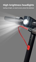Trottinette électrique pliable en alliage d'aluminium avec siège, portable pour étudiants, trottinette de transport à deux roues pour adultes