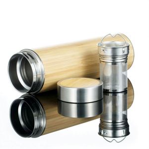Wholesale 360Ml 450Ml 530Ml <b>Coffee</b> Mug Stainless Steel Tea With Surface Finishing Bpa Free <b>Bamboo</b> <b>Cups</b> - Product Image 3