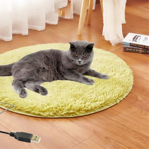 Coussin chauffant électrique pour animaux de compagnie, coussinet chauffant, imperméable, Long, en peluche, pour chats et chiens, lit chauffant, pour chiots, vente en usine - Product Image 6