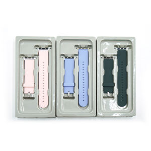 Correa de Reloj de Silicona Sólida de Alta Calidad, Hebilla de Metal Completo, Conector de Pasador, 38 mm/42 mm, Duradera, Resistente al Sudor, Repuesto para Reloj - Product Image 3