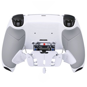 Kit rimappabile RISE4 con impugnatura gommata bianca per <span class=keywords><strong>PS5</strong></span> con scheda di aggiornamento e guscio posteriore e pulsante posteriore per Controller <span class=keywords><strong>PS5</strong></span> - Product Image 4