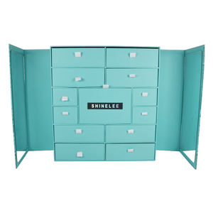 <span class=keywords><strong>Calendrier</strong></span> d'entrée vide à impression personnalisée, en carton avec grand miroir, boîte d'emballage <span class=keywords><strong>de</strong></span> luxe, pour cosmétiques, <span class=keywords><strong>calendrier</strong></span>, pour maquillage - Product Image 6