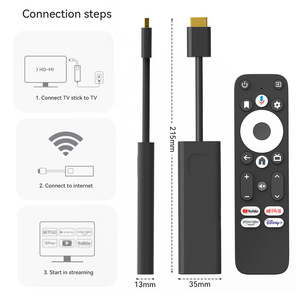 แอมลอจิค S905Y4 แอนดรอยด์ 11 ทีวีสติ๊ก 2GB 16GB 4K AV1 ดีโค้ดเดอร์ ดูอัลแบนด์ ไวไฟ บีที 5.0 กูเกิล แอสซิสท์ โครมแคสต์ - Product Image 2