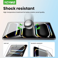 Protector de Pantalla de Vidrio Templado para Tablet al por Mayor para iPad Pro 10.2 10.5 11 12.9 13 con Marco Guía de Instalación