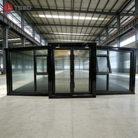 Maison préfabriquée extensible à bas prix de 40 pieds et 20 pieds, 5 chambres, maison mobile préfabriquée en plein air, maison portable