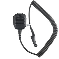 PMMN4131 IMPRES Mikrofon Speaker Jarak Jauh Standar Kompak Mini Mikrofon UL 1 untuk Walkie Talkie Ion R7