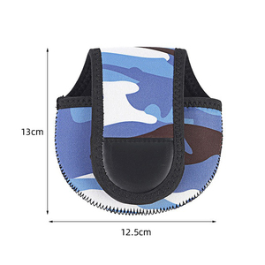Bolsa protectora portátil para carrete de <span class=keywords><strong>pesca</strong></span>, funda de <span class=keywords><strong>neopreno</strong></span> para carrete de baitcasting, bolsa de almacenamiento impermeable para <span class=keywords><strong>pesca</strong></span> en agua dulce - Product Image 3