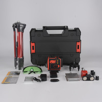 Niveau laser vert 3D à 16 lignes, auto-nivelant 360° °   Niveau laser industriel rotatif portable, outils manuels