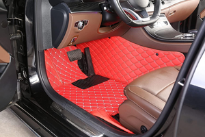 Tapis de sol de voiture sur mesure entièrement enveloppants, imperméables, antidérapants, protection toutes saisons, en cuir - Product Image 3