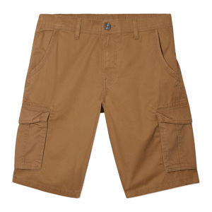 กางเกงขาสั้นคาร์โก้ผู้ชายไซส์ใหญ่ ผ้าฝ้าย ลำลอง เป็นมิตรกับสิ่งแวดล้อม แห้งเร็ว ระบายอากาศดี ของจำเป็นสำหรับฤดูร้อน มีกระเป๋าข้าง เหมาะสำหรับเล่นกีฬาและชายหาด - Product Image 1