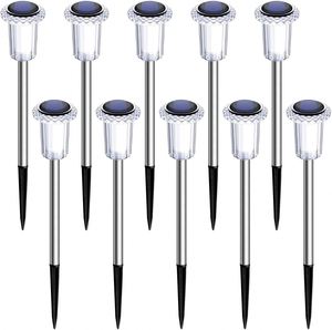 Oferta: 8 Paquetes de Luces LED Solares para Jardín IP65, Resistentes al Agua, con Sensor de Luz y 8-10 Horas de Iluminación para Caminos/Patios - Product Image 1