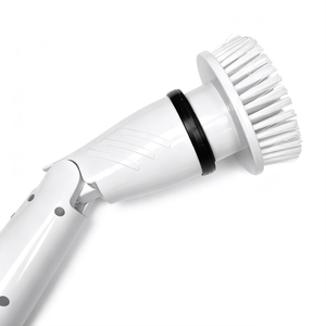 Brosse de nettoyage électrique sans fil à long manche, double vitesse, écologique, pour le nettoyage des sols, brosse rotative - Product Image 3