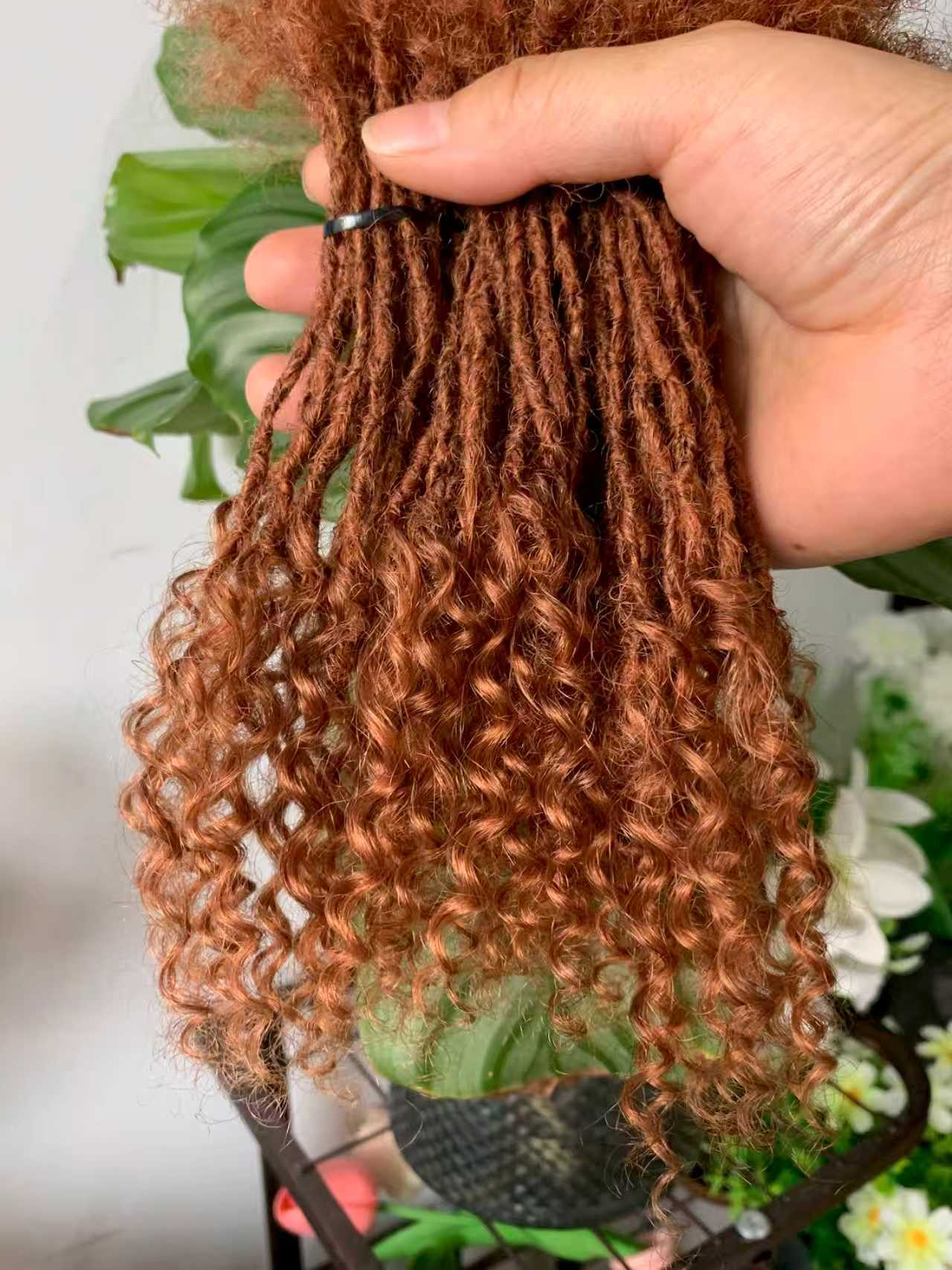 Vast Hair KAMA 100% Remy Human Hair Peruvian Interlocked Micro Dreadlocks Permanent Sisterlocks Extensions with Natural Curly Ends thumbnail 4