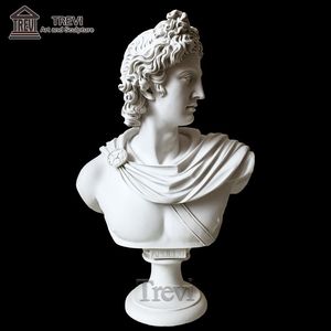 Famosa escultura de Torso para hombre, decoración interior, mármol, a la venta - Product Image 6