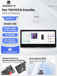 MEKEDE DUDU7 A7870 Écran radio Android, système multimédia de voiture, Car-play, navigation GPS automatique pour TOYOTA Corolla 12,3 pouces de <span class=keywords><strong>2019</strong></span> à aujourd'hui - Product Image 2