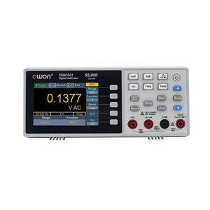 Medidor de Corriente y Voltaje Portátil OWON XDM1041/XDM1241 de 4 1/2 Dígitos, LCD, True RMS, DC/AC, con USB - Product Image 1