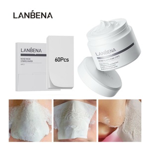 Mascarilla Facial Desprendible <span class=keywords><strong>LANBENA</strong></span> 100% Auténtica a Base de Plantas para Eliminar Puntos Negros, Tiras Exfoliantes y Limpiadoras de Poros - Product Image 5