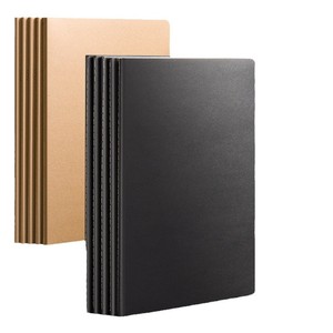 Carnet en papier kraft épaissi A5/B5, couverture rigide simple pour la salle <span class=keywords><strong>de</strong></span> classe, cahier ligné et quadrillé pour étudiants, reliure cousue, bloc-notes, cadeau, vente en gros - Product Image 2