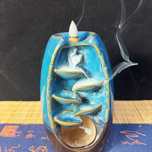 <span class=keywords><strong>Encens</strong></span> en cône <span class=keywords><strong>de</strong></span> santal aromatique chinois écologique FUYUN à l'anis étoilé (en vrac) – <span class=keywords><strong>Fumée</strong></span> en <span class=keywords><strong>cascade</strong></span> <span class=keywords><strong>de</strong></span> 15 minutes pour la relaxation - Product Image 3