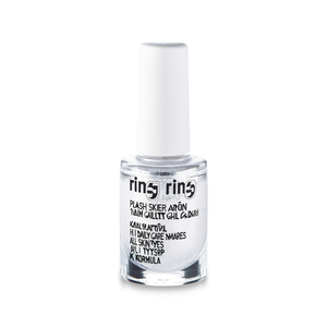 Esmalte de Uñas Ring Ring Flash Silver Glitter 10ml Cuidado Diario de la Piel Para Todo Tipo de Piel Fórmula K Beauty - Product Image 2