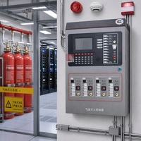 Paneles de Control de Incendios Automáticos de Gas de Alta Calidad, Sistema de Supresión de Incendios Hfc227ea, Sistema de Supresión de Incendios FM200