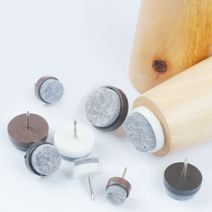 Accessoires de meubles anti-rayures rond épaissi personnalisé antidérapant clou sur patins en <span class=keywords><strong>feutre</strong></span> pour patins pieds de meubles en <span class=keywords><strong>bois</strong></span> - Product Image 1