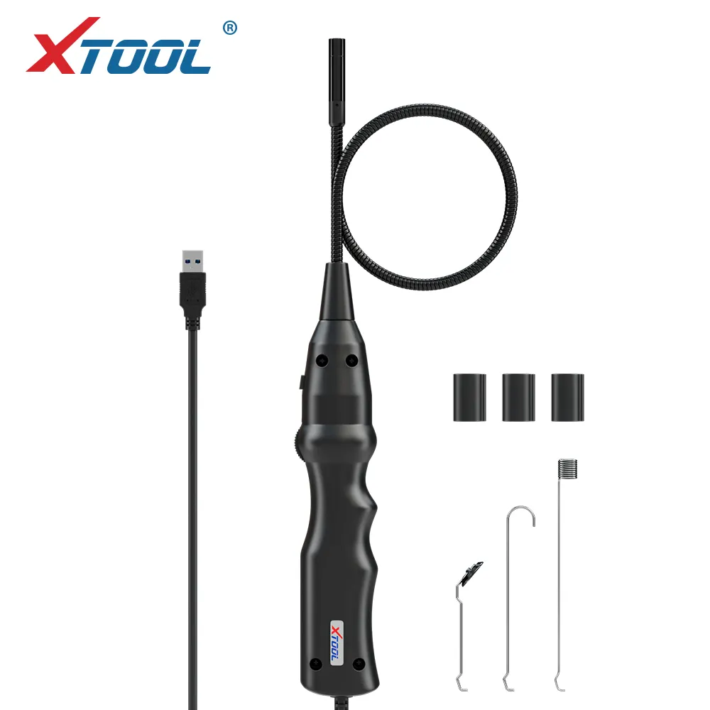 XTOOL XV100 80cm Inspektions endoskop kamera mit XTOOL Tablet USB3.0 1080P IP67 Wasserdichte 8 LEDs einstellbar