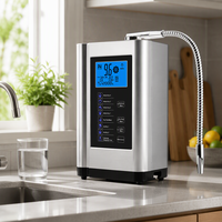 EHM-729 Ioniseur d'eau alcaline électrique de comptoir à 7 plaques pour usage domestique et hôtelier