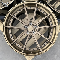 Nuevas Llantas de Aleación de Aluminio Forjado de 2 Piezas, Diseño Cóncavo en Y, Color Bronce Gunmetal, de 18-22 Pulgadas, Ajuste Universal para SUVs, 3 Años de Garantía