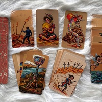 Vente en gros de cartes de tarot Glitch Life, jeu de 78 cartes avec boîte, papier écologique durable 350G 7x12cm, portable, personnalisé, livraison rapide