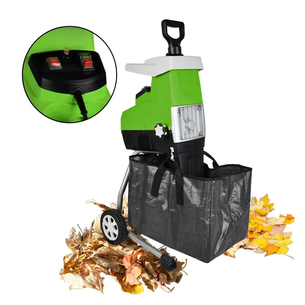 VERTAK Garden 2800w Power Leaf Leiser Start Schneiden Hacker Holzzer kleinerer und Mulcher