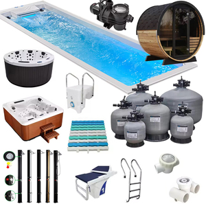 Bán Buôn Bể Bơi Complet Thiết Lập Máy Bơm Nước Sạch Hơn Thiết Bị Công Cụ Phụ Kiện Hồ Bơi Cát Lọc Và Bơm Piscina - Product Image 3