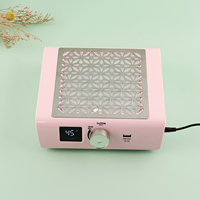 Aspirateur à poussière pour ongles professionnel, moteur sans balais haute puissance 85W, portable, électrique, filtre HEPA