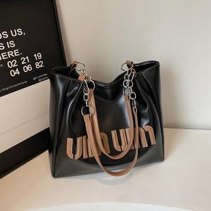 Sac fourre-tout tendance et polyvalent, très vendu, grande capacité, sac à bandoulière décontracté pour femme, sac à main haut de gamme pour femme - Product Image 2