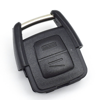 Coque de clé de voiture de remplacement pour télécommande sans support de pile