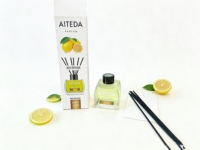 Diffuseur d'aromathérapie en verre de luxe 120 ml avec design écologique pour une fragrance longue durée