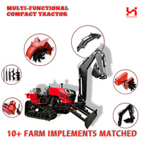 Fournisseur mondial de tracteurs à chenilles en caoutchouc de 50 CV, semoirs, épandeurs d'engrais, machines agricoles pour rizières et petites exploitations