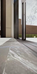 Puerta Corredera Panorámica de Aluminio con Riel Oculto, Diseño GS - Product Image 2