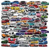 Autocollants de voiture d'animaux de dessin animé de charme-Autocollants en vinyle de style coréen personnalisables pour ordinateurs portables, cosmétiques et plus