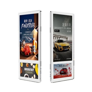 Fvasee 21.5 inch trong nhà LCD video thang máy quảng cáo Màn hình hiển thị kim loại xây dựng - Product Image 1