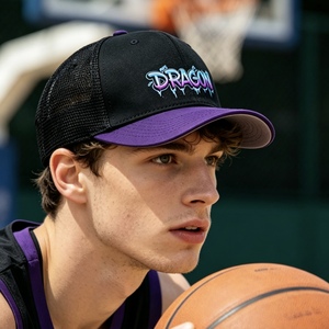 Custom 3D Embroidered Trucker <b>Hat</b> Unisex Breathable Mesh Baseball Cap Golf Sun <b>Hat</b> Adjustable Sun <b>Hat</b> for Outdoor Sports - Product Image 4