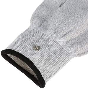 Luvas de Massagem Eletroterapêuticas de Fibra Prateada para Terapia Física, Atacado de Fábrica - Product Image 5