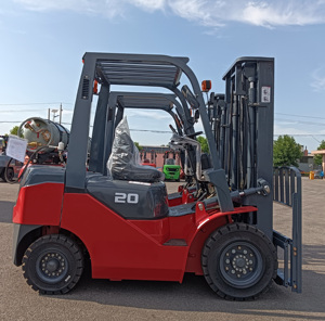 送料無料 2トン <span class=keywords><strong>3</strong></span>トン 5トン <span class=keywords><strong>LPG</strong></span>フォークリフト ガソリンガス プロパンフォークリフト トラック フォークポジショナーとサイドシフター付き - Product Image 3