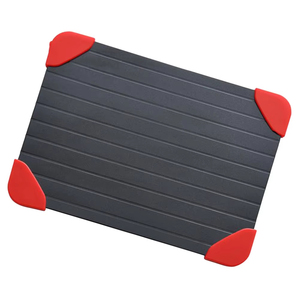 Plateau de décongélation rapide pour aliments congelés, plateau d'eau pour décongeler rapidement les steaks, plaque spéciale en aluminium pour décongeler rapidement la viande - Product Image 1