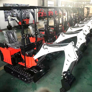 รถขุดขนาดเล็ก 0.8 ตัน รถขุดไฮดรอลิกแบบตีนตะขาบ รถขุดตักดิน - Product Image 6