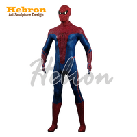 Kostum Spider-man 1 Andrew yang Disesuaikan untuk Perang Suku Klan, Halloween, Koleksi Pribadi Lengkap, Cosplay Film, Jas Trench