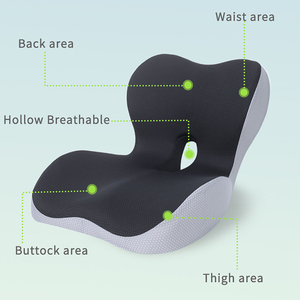 <span class=keywords><strong>Coussin</strong></span> de siège ergonomique 2 en 1 en mousse à mémoire de forme, <span class=keywords><strong>coussin</strong></span> de soutien <span class=keywords><strong>lombaire</strong></span>, <span class=keywords><strong>coussin</strong></span> orthopédique pour soulager la douleur, <span class=keywords><strong>coussin</strong></span> de chaise pour le bureau, la <span class=keywords><strong>voiture</strong></span>, le fauteuil roulant - Product Image 5