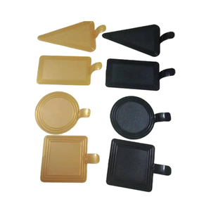 Vente en gros, petit bloc à gâteau carré triangle circulaire pour aliments, pâtisserie, pâtisserie, plateau à gâteau en plastique - Product Image 1